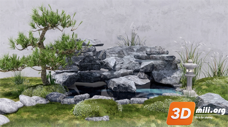 Rockery Skp Files